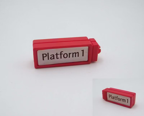 Playmobil gare - playmobil, (w249)