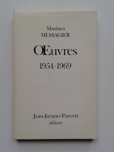 Matthieu messagier oeuvres - ",