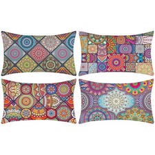 Lot de 4 Housses de Coussins