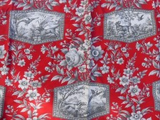 Tissus ancien toile - de, jouy