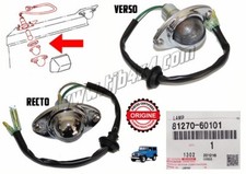 Eclairage de plaque arrière