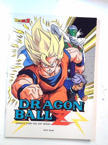 Livre notes dragon ball z - notes,