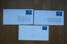 FRANCE PAP 3145 LOT 3 ENVELOPPES MAGRITTE NEUF PRET A POSTER