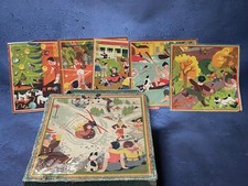 Ancienne boîte cube bois - boÎte,