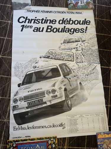 Affiche citroën visa - citroën, trophée