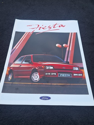 Prospectus ford fiesta - fiesta, xr2i