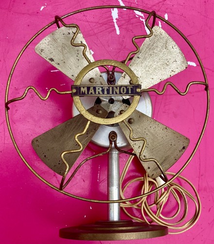Ventilateur ancien art déco - ventilateur,