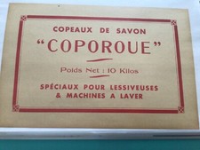 PUBLICITÉ ANCIENNE COPEAUX DE SAVON COPOROUE 10KG LESSIVEUSE MACHINE À LAVER