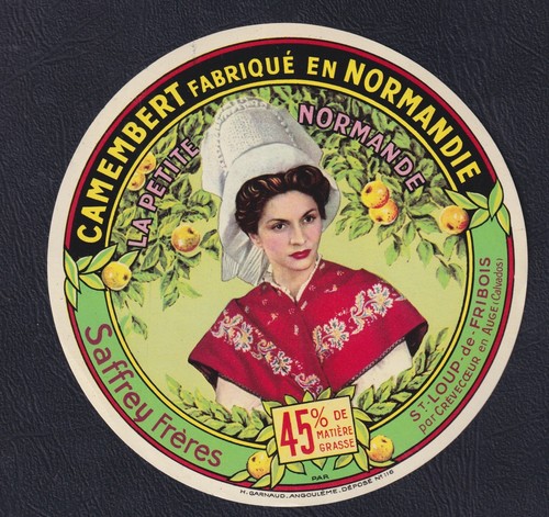 Ancienne étiquette fromage - ancienne,