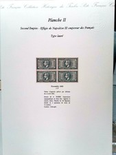 Collection historique du timbre poste Français planche II