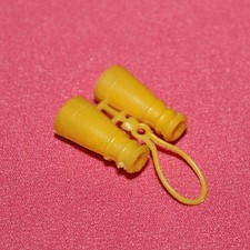 Paire de jumelles jaunes