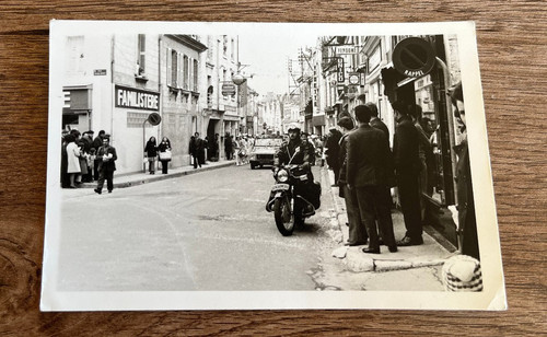 Photo ancienne moto - photo,