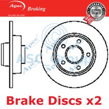 2x Apec BRAKING 280mm Uni OE