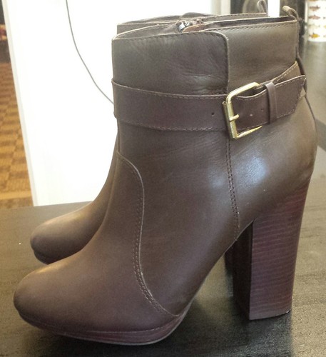Bottines marron laura clément - bottines,