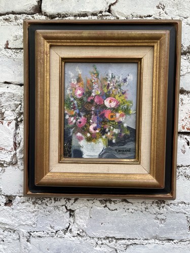 Superbe petite huile sur - sur, toile