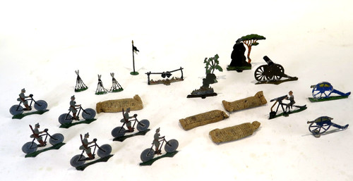 Plats étain soldats - plats,