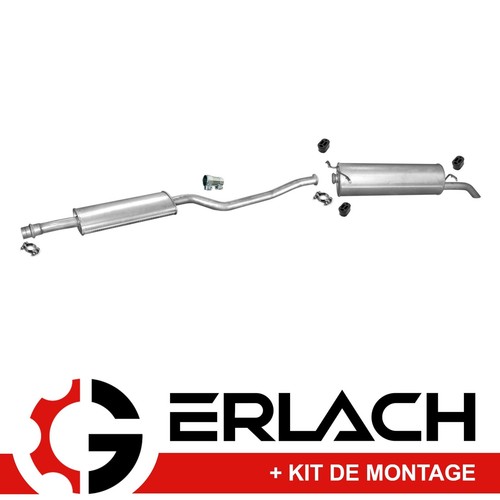 Echappement silencieux pour