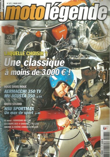Moto legende 177 aermacchi - moto,