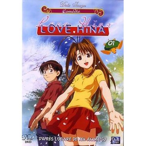 Dvd love hina manga 01 - dvd,