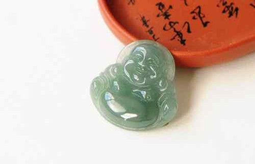 Pendentif bouddha rieur - pendentif, en