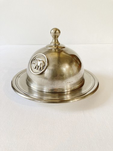 Beurrier cloche métal - cloche, en