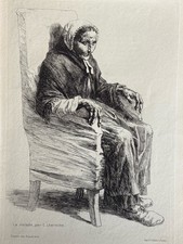 Léon lhermitte gravure - léon, eau