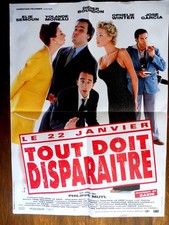 Affiche cinéma TOUT DOIT DISPARAITRE 40x60cm Poster Élie Semoun / Ophélie Winter