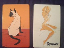 BERTHET 2 cartes ex-libris