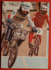 Carte Postale Vélo Compétitions De BMX SKYWAY 1986 N°1