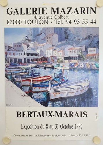 Affiche bertaux marais - affiche, bertaux-marais