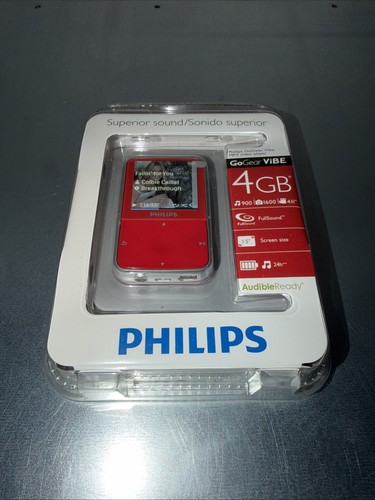 Philips gogear vibe 4gb red - philips,