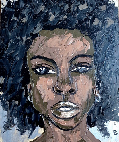 Peinture art afro américain - d'art, afro-américain