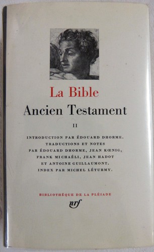 Bible ancien testament - ancien,