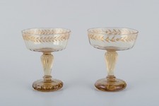 Emile Gallé. Deux coupes à