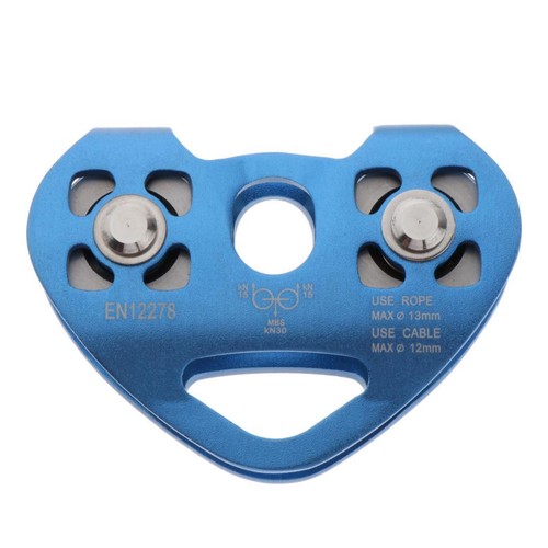 Poulie double pour escalade - , en