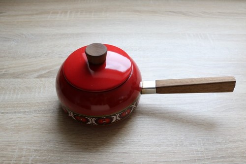 Vintage caquelon fondue - caquelon, à