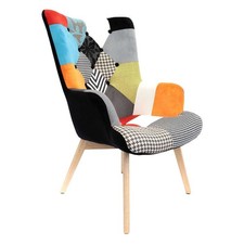 Fauteuil Patchwork "Helsinki"