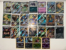 Lot de 25 cartes pokemon V star V max Full art neuves authentiques françaises