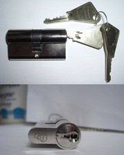 Cylindre de serrure 30+30mm,5