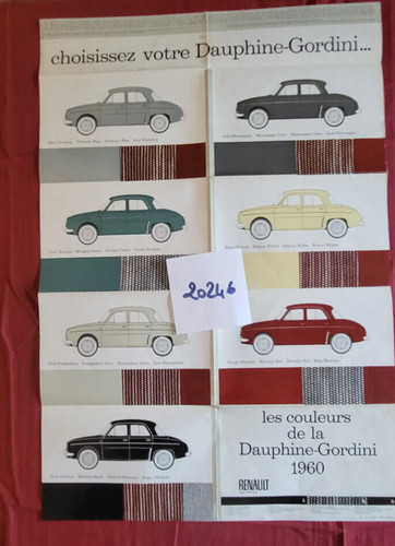 20246 renault dauphine - 20246, /