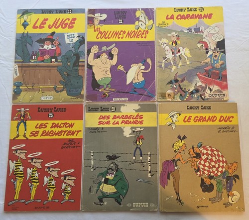 Lot lucky luke - lucky, moris