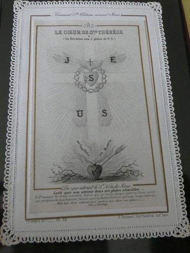 Image pieuse canivet dentelle - pieuse,