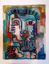 Peinture Originale Sur Papier