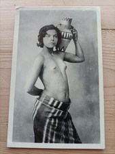 CPA CARTE POSTALE ANCIENE BEAUTÉS ARABES JEUNE MAURESQUE NUE  VERS 1900