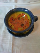 Tasse a thé décor Chat -