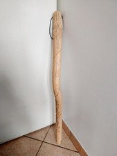 canne de marche en Erable sculpté (piece unique)