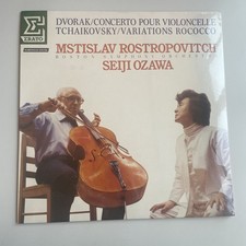 Rostropovitch/  Ozawa - Dvorak/ Tchaikovsky  ERATO NUM 75282 LP SEALED 1987