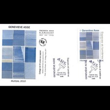 FDC JF - Tableau Geneviève Asse. Espaces et lumières - 10/11/2017 Paris