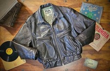 Avirex A-2 Flight Jacket – Cuir Vintage 80s-90s – Rare & Authentique ??