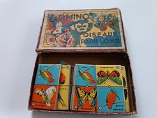 Jeu Ancien Dominos Oiseaux